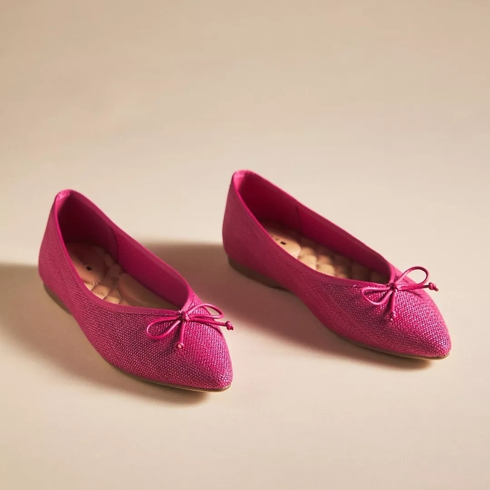 Birdies Goldfinch Pointed Toe Flats Size 6 | Chic Everyday Comfort